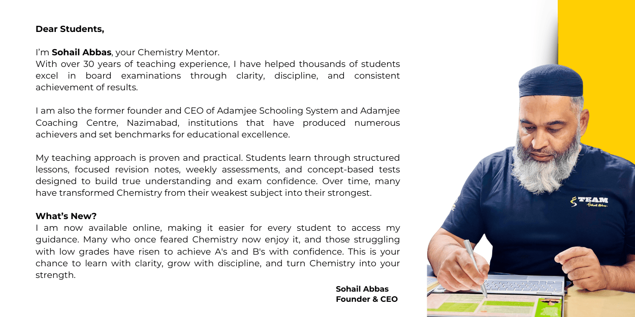 Sohail Abbas - Director's Message